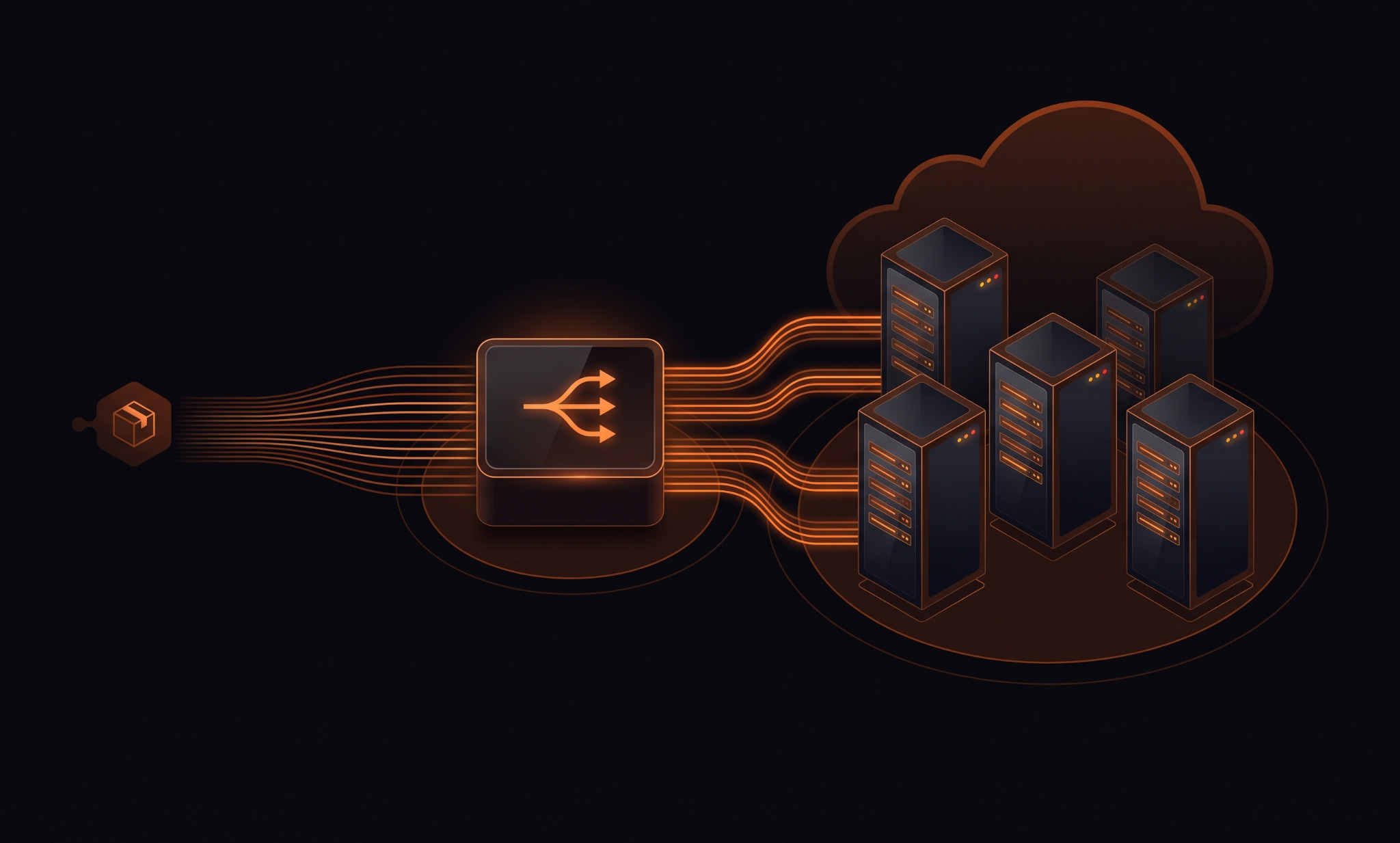 Load balancing rozdzielający ruch pomiędzy klaster serwerów dla wysokiego obciążenia